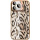Чохол TPU+PC Wild Leopard with MagSafe and Lens для Apple iPhone 16 Pro Max (6.9") Brown