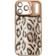 Чохол TPU+PC Wild Leopard with MagSafe and Lens для Apple iPhone 17 Pro (6.3") Brown