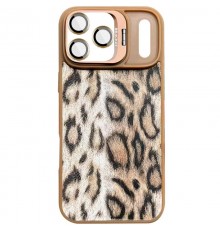 Чохол TPU+PC Wild Leopard with MagSafe and Lens для Apple iPhone 17 Pro Max (6.9") Brown