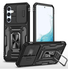 Ударостійкий чохол Camshield Army Ring для Samsung Galaxy S26 Чорний / Black