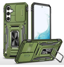 Ударостійкий чохол Camshield Army Ring для Samsung Galaxy S26 Оливковий / Army Green