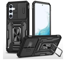 Ударостійкий чохол Camshield Army Ring для Samsung Galaxy A57 5G Чорний / Black