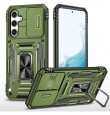 Ударостійкий чохол Camshield Army Ring для Samsung Galaxy A57 5G Оливковий / Army Green