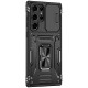 Ударостійкий чохол Camshield Army Ring для Samsung Galaxy S26 Ultra Чорний / Black