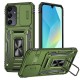 Ударостійкий чохол Camshield Army Ring для Samsung Galaxy A37 5G / A36 5G / A56 5G Оливковий / Army Green