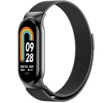 Ремінець Milanese Loop New Design для Xiaomi Mi Band 8/9/10 Black