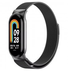Ремінець Milanese Loop New Design для Xiaomi Mi Band 8/9/10 Black