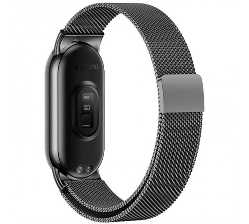Ремінець Milanese Loop New Design для Xiaomi Mi Band 8/9/10 Black