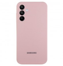 Чохол Silicone Cover Lakshmi Full Camera (AAA) with Logo для Samsung Galaxy A37 5G Рожевий / Pink Sand