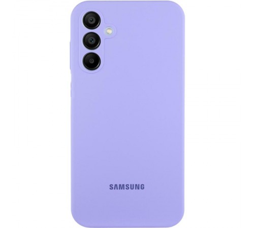Чохол Silicone Cover Lakshmi Full Camera (AAA) with Logo для Samsung Galaxy A37 5G Бузковий / Dasheen