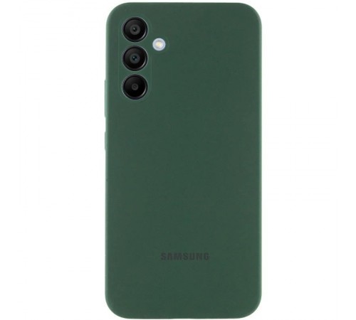 Чохол Silicone Cover Lakshmi Full Camera (AAA) with Logo для Samsung Galaxy A37 5G Зелений / Cyprus Green