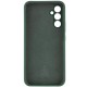 Чохол Silicone Cover Lakshmi Full Camera (AAA) with Logo для Samsung Galaxy A37 5G Зелений / Cyprus Green