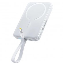 Портативний ЗП Power Bank Baseus EnerFill FM11 30W з БЗП with cable 10000mAh (E00289) Moon White