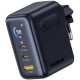 МЗП Baseus PicoGo AE21 Fast Charger 100W (1USB-A/2C) + кабель Type-C to Type-C (E0121B) Cosmic Black