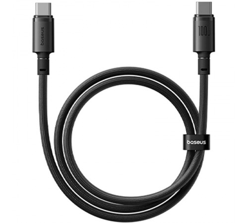 Дата кабель Baseus New Braided Type-C to Type-C 100W (2m) (E0426V) Cosmic Black