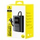 Портативний насос Baseus GoTrip VA1 Super Mini 22-Cylinder 5000 mAh (C01197) Cosmic Black
