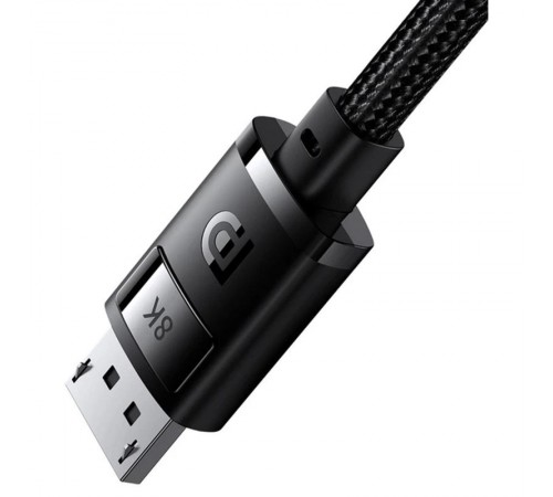 Дата кабель Baseus High Definition Series DP 8K to DP 8K (1.5m) (B00633706111) Cluster Black