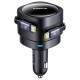 АЗП Baseus Enjoyment Max PD60W with retractable cable (2USB-C) (C00035507121) Cosmic Black
