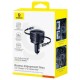 АЗП Baseus Enjoyment Max PD60W with retractable cable (2USB-C) (C00035507121) Cosmic Black