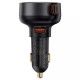 АЗП Baseus Enjoyment Pro PD60W+QC3.0 with retractable cable (1USB-A/1C) (C000578) Cluster Black