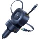 АЗП Baseus PrimeTrip VR2 Max PD100W+QC3.0 with retractable cable (1USB-A/3C) (C02066) Cosmic Black