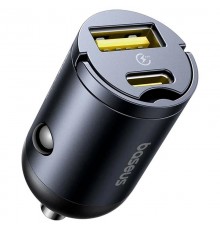 АЗП Baseus Tiny Star Mini 30W (1USB-A/1C) (C00035001121) Cosmic Black