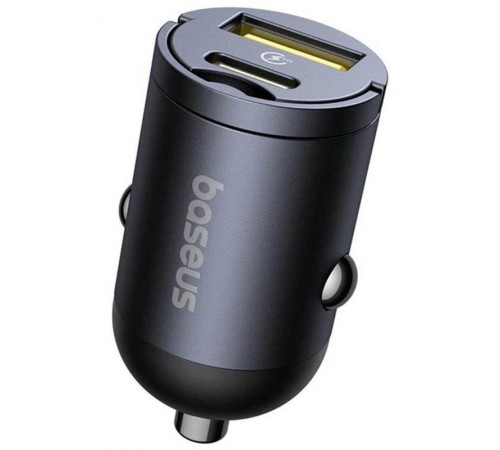 АЗП Baseus Tiny Star Mini 30W (1USB-A/1C) (C00035001121) Cosmic Black
