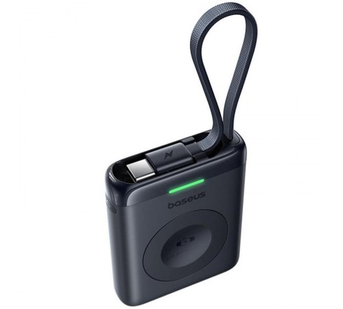 Портативний ЗП Power Bank Baseus EnerFill FW11 for Apple Watch 5W 1640 mAh (E02053) Midnight
