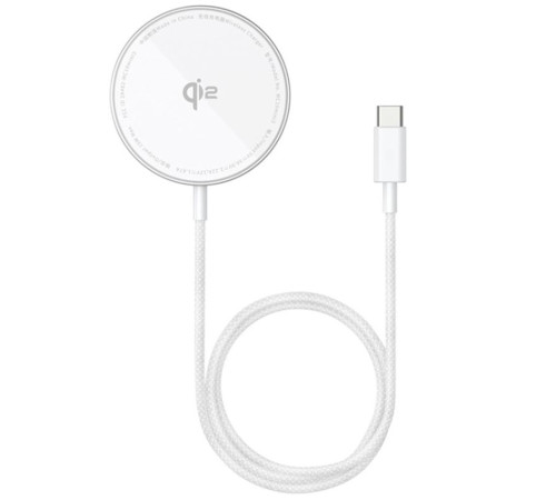 БЗП Baseus Simple Mini4 Air Magnetic Qi2 15W (P102782) Frost Silver