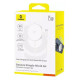 БЗП Baseus Simple Mini4 Air Magnetic Qi2 15W (P102782) Frost Silver