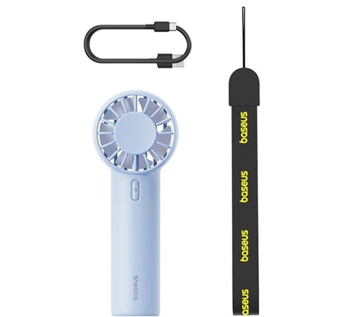 Портативний вентилятор Baseus GoTrip DT1 Mini Turbine 1200 mAh (C0119) Galaxy Blue