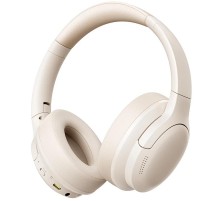 Накладні бездротові навушники Baseus Bass BH1 Lite AI ENC (A0203C) Starlight Off-White