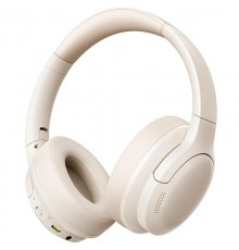 Накладні бездротові навушники Baseus Bass BH1 Lite AI ENC (A0203C) Starlight Off-White