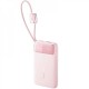 Портативний ЗП Power Bank Baseus EnerFill FC11 PD22.5W with cable 10000 mAh (E0027R) Baby Pink