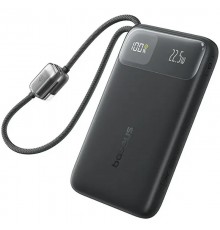 Портативний ЗП Power Bank Baseus EnerFill FC11 PD22.5W with cable 10000 mAh (E0027R) Cosmic Black