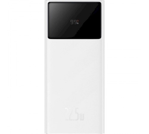 Портативний ЗП Power Bank Baseus EnerFill FP41 PD22.5W 30000 mAh (E0027K) Moon White