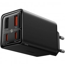 МЗП Baseus GaN6 Pro Fast Charger 100W (2USB-A/2C) (P101627) Cluster Black