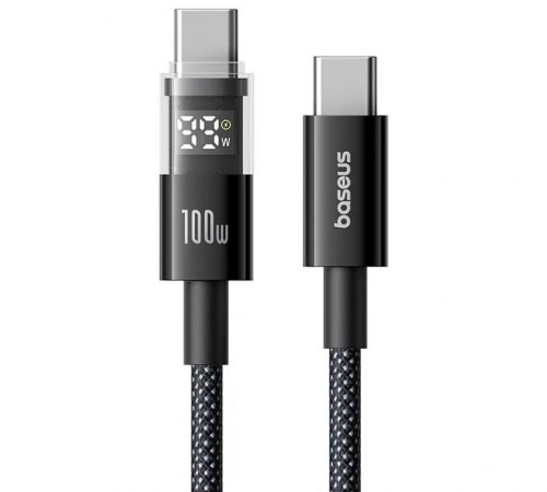 Дата кабель Baseus Display 2 Type-C to Type-C 100W (1m) (P10382702) Cosmic Black