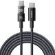 Дата кабель Baseus Display 2 Type-C to Type-C 100W (1m) (P10382702) Cosmic Black