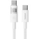 Дата кабель Baseus Display 2 Type-C to Type-C 100W (1m) (P10382702) Moon White