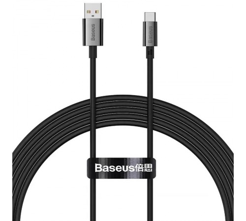 Дата кабель Baseus Superior Series USB to Type-C 100W (2m) (P103201) Cluster Black