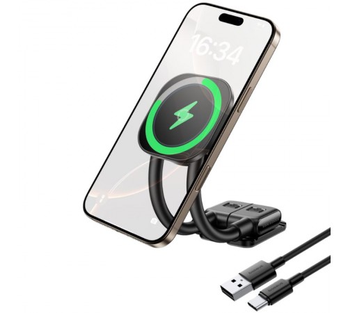 Автотримач з БЗП Baseus PrimeTrip C03s Pro Magnetic Wireless Charging (C0013B) Cosmic Black