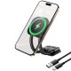 Автотримач з БЗП Baseus PrimeTrip C03s Pro Magnetic Wireless Charging (C0013B) Cosmic Black