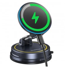 Автотримач з БЗП Baseus PrimeTrip VC2 Flex Pro Magnetic Wireless Charging (C0013F) Cosmic Black