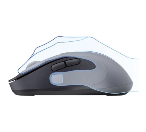 Миша бездротова Baseus F02 Ergonomic Bluetooth (B010555) Cluster Black