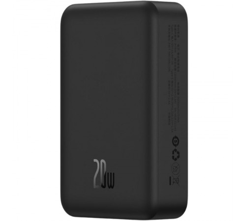 Портативний ЗП Power Bank Baseus EnerFill FM41 Mini Magnetic PD20W з БЗП 10000mAh (E0027T) Cosmic Black