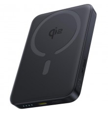 Портативний ЗП Power Bank Baseus EnerFill FM12 Qi2 Magnetic 22.5W з БЗП 10000mAh (E00285) Cosmic Black