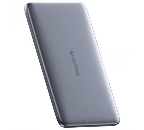 Портативний ЗП Power Bank Baseus PicoGo AM41 Ultra-Slim 20W з БЗП 5000mAh (PPKPC-0520) Space Grey
