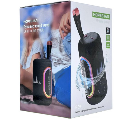 Bluetooth колонка Hopestar P69 20W Black