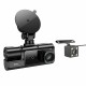 Відеореєстратор Hoco DI60 2-inch display with rear camera (1280+720P) Black